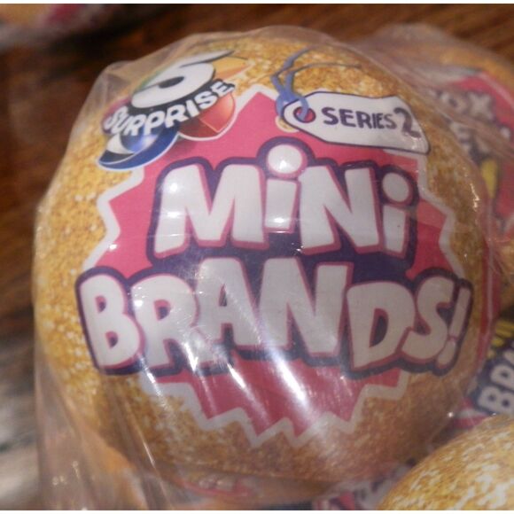 Zuru Mini Brand 5 Series 2 Surprise Gold Balls Toys Stocking Stuffers Lot 35 NEW - Picture 2 of 2